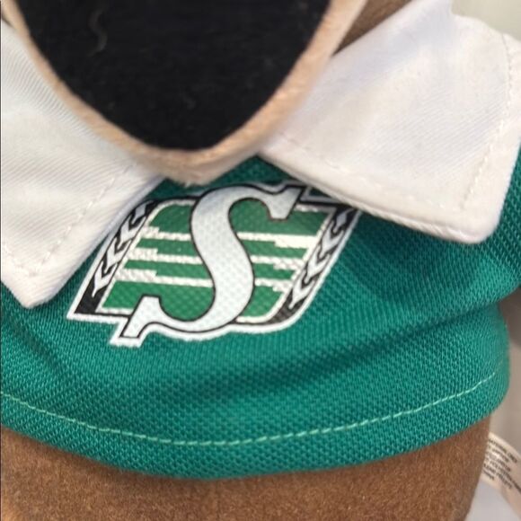 Saskatchewan Roughriders stuffed gainer mascott. Size 14” - Picture 3 of 10